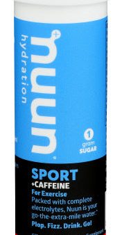 Nuun Sport Caffeinated Cherry Lemonade 10 Tb - Pack Of 8 on Sale