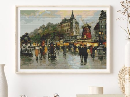 Landmark in Paris Cross Stitch Kit For Discount