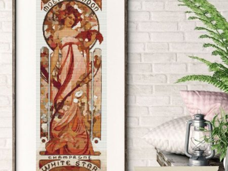 White Star Cross Stitch Pattern Online Sale