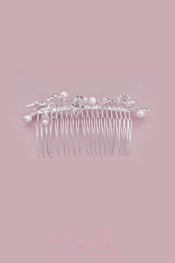 Blooming Spring Pearls Comb Discount