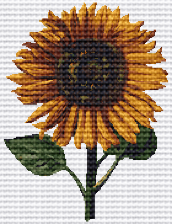 Sunflower Cross Stitch Kit Online