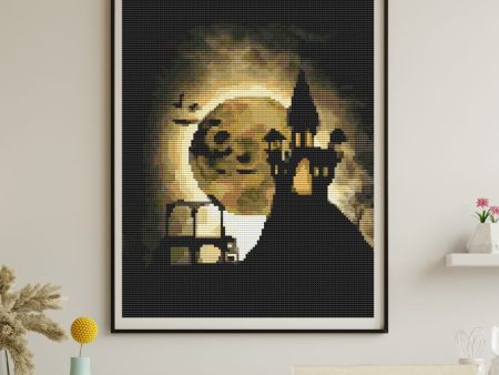 Halloween Night Cross Stitch Kit Hot on Sale