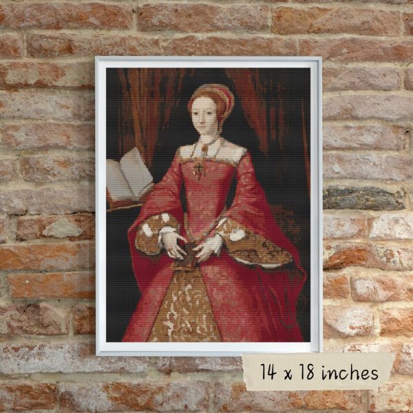 Portrait of Elizabeth I as a Princess Cross Stitch Kit Sale