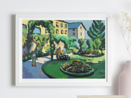 Garden Cross Stitch Kit Fashion