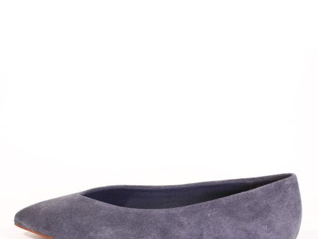 Jolie Suede Ballet Flats Hot on Sale