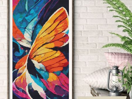 Fantasy: A Butterfly s Wing Cross Stitch Kit Supply