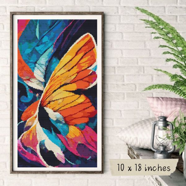 Fantasy: A Butterfly s Wing Cross Stitch Kit Supply