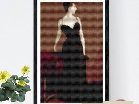 Madame X Mini Cross Stitch Kit For Discount