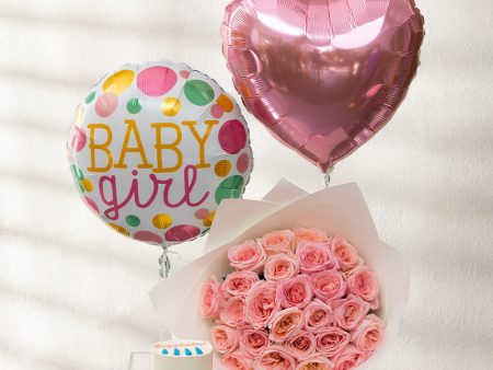 Little Fairy Bouquet Bundle | Cake + Balloon Fashion