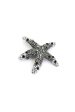 Crystal Dipped Starfish Barrette Online now