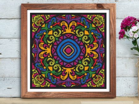 Medley Mandala Cross Stitch Kit Supply