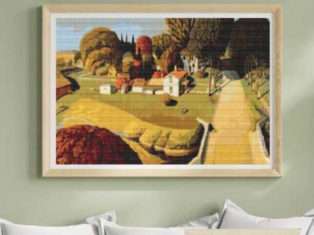 Birthplace of Herbert Hoover Cross Stitch Kit Online Sale