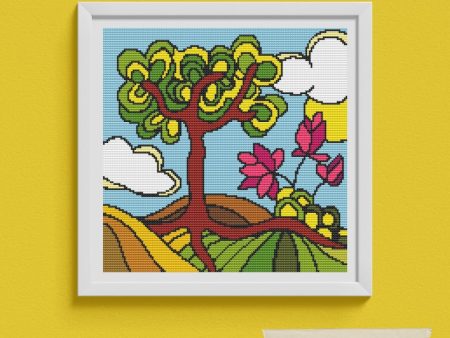 A Day in Summer Cross Stitch Pattern Sale