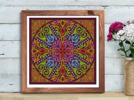 Memories Mandala Cross Stitch Kit For Sale