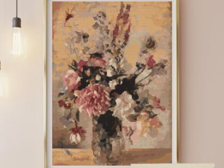 A Garden Bunch Cross Stitch Kit Online Sale