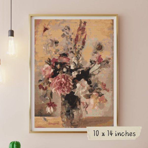 A Garden Bunch Cross Stitch Kit Online Sale