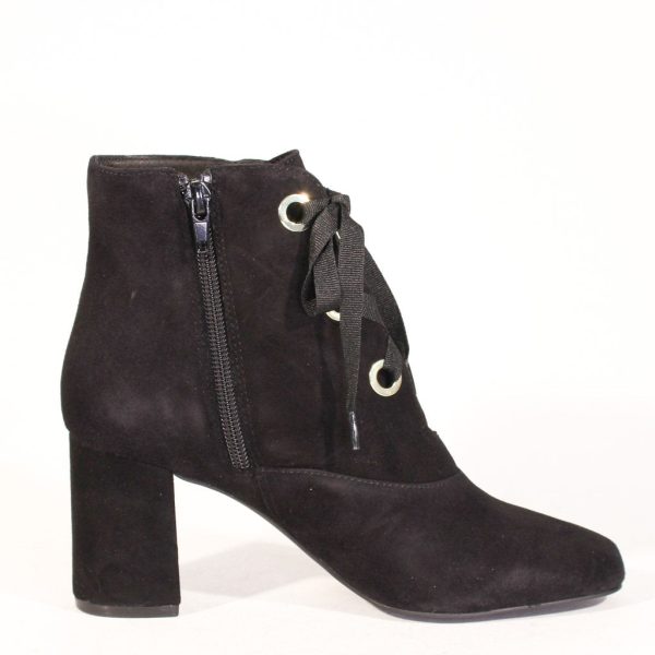 Flynn Suede Lace-Up Booties Online now