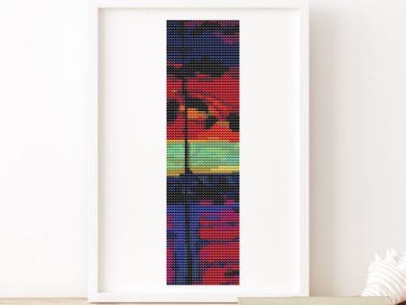 At Sunset Bookmark Cross Stitch Kit Online