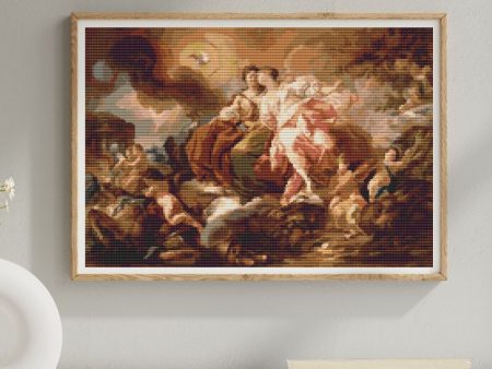 Justice and Peace Cross Stitch Kit For Sale