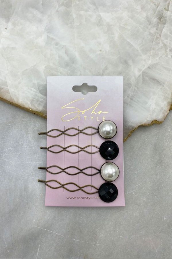 Pearl Bobby Pin 4 PCS Set Online