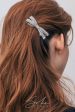 Honeycomb Ribbon Rhinestone Hair barrettes on Sale