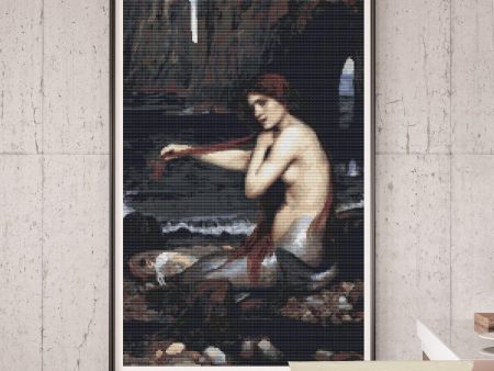 A Mermaid Cross Stitch Pattern For Sale