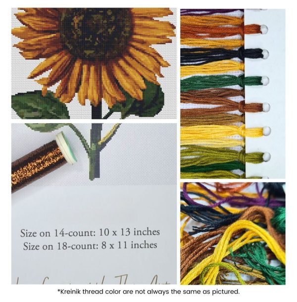 Sunflower Cross Stitch Kit Online