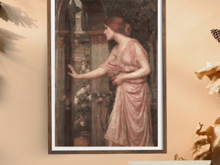 Psyche Entering Cupid s Garden Cross Stitch Kit Online Sale