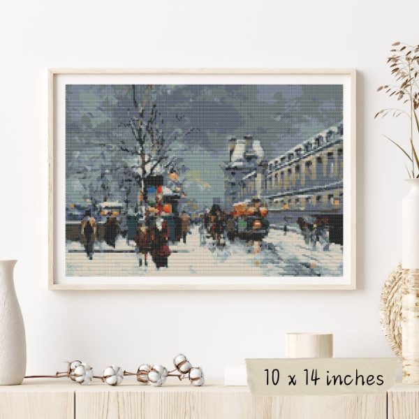 Port St Denis Cross Stitch Kit For Discount