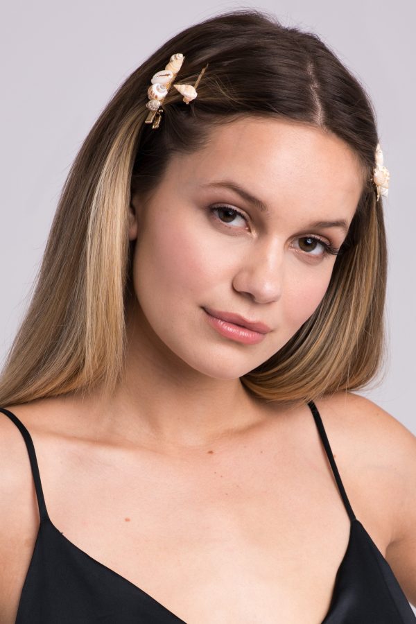 Seashell Bobby Pin Duo Online Hot Sale