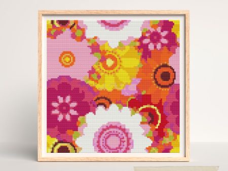 Summer Flowers Cross Stitch Kit Sale