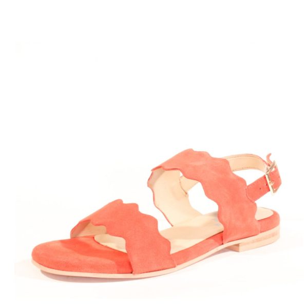 Jarden Suede Scallop Sandals Online now