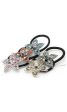 Flower Crystal Petal Ponytail holder Supply