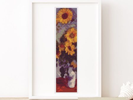 Sunflowers Bookmark Cross Stitch Kit For Cheap