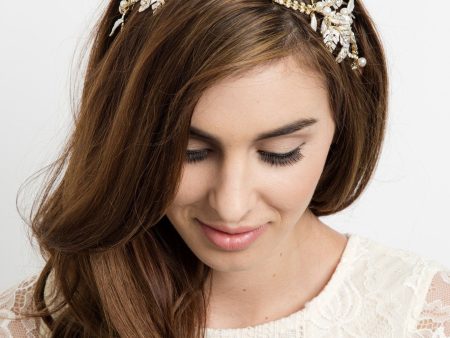 Lana Crystal Hair Crown Online now