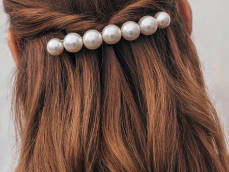 Big pearl mermaid hair barrettes For Discount