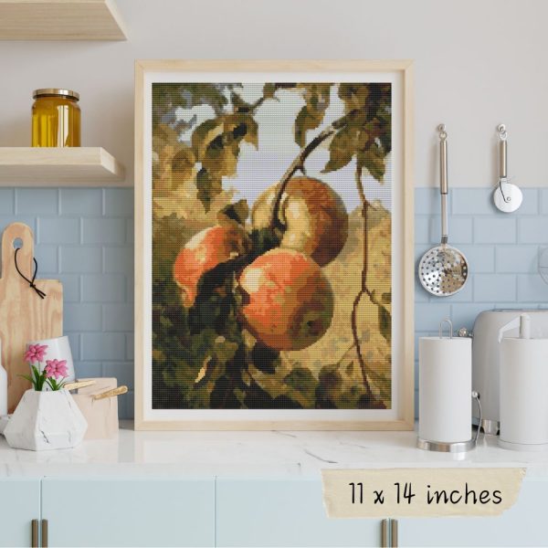 Apples Cross Stitch Pattern Cheap