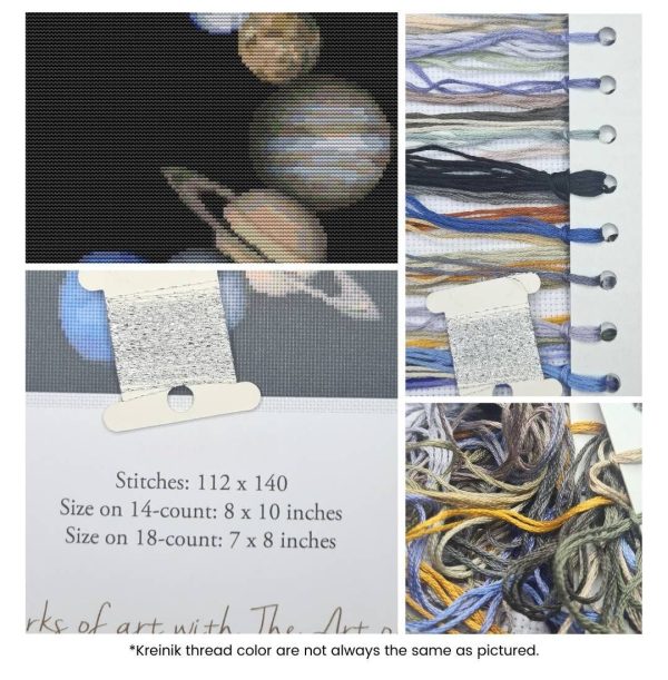 Solar System Cross Stitch Kit Discount