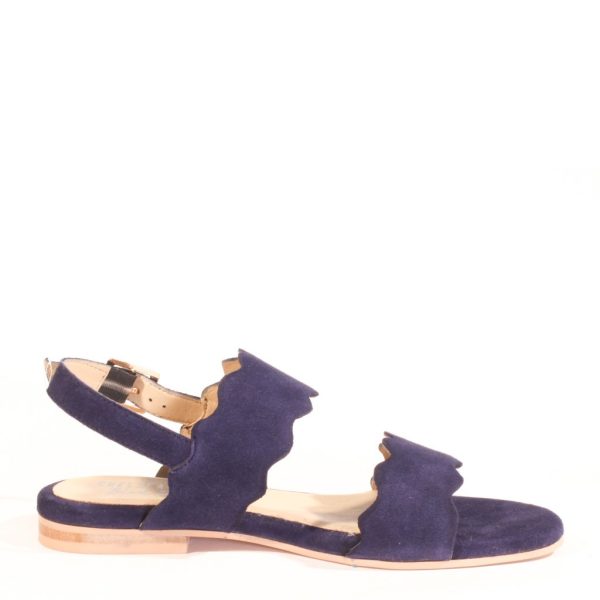 Jarden Suede Scallop Sandals Online now