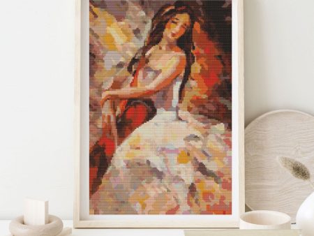 The Cellist Cross Stitch Kit Sale