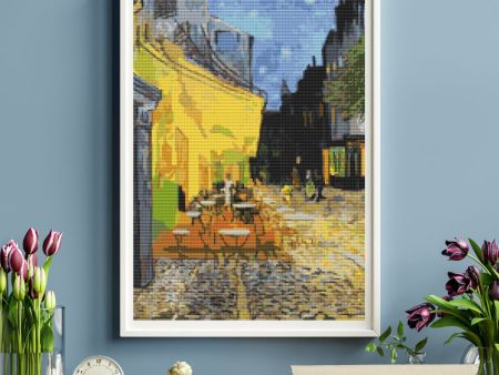 Cafe Terrace at Night Cross Stitch Kit Fashion