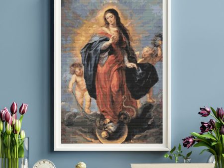 Immaculate Conception Cross Stitch Kit on Sale