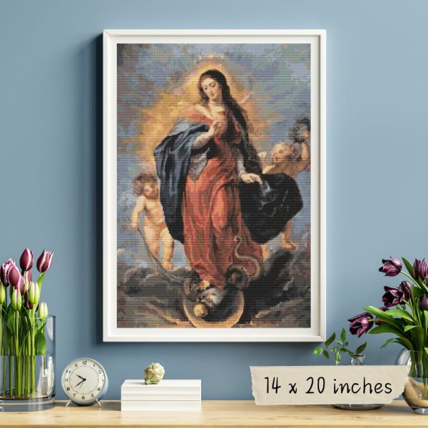 Immaculate Conception Cross Stitch Kit on Sale