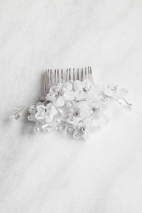 Ivory Soft Flower Comb Online