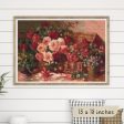 Floral Still Life Cross Stitch Pattern Hot on Sale