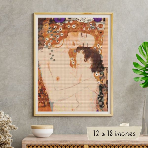 Mother and Child Cross Stitch Kit Cheap