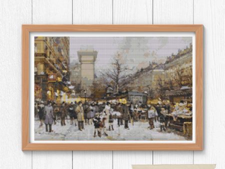 Porte Saint-Denis Cross Stitch Kit Online