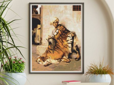 Pelt Merchant of Cairo Cross Stitch Kit Sale