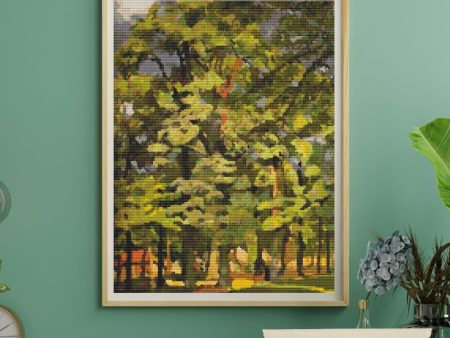 Landscape in Falaise Cross Stitch Kit For Cheap