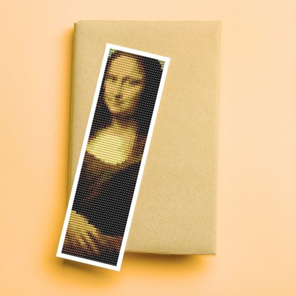 Mona Lisa Bookmark Cross Stitch Kit Discount